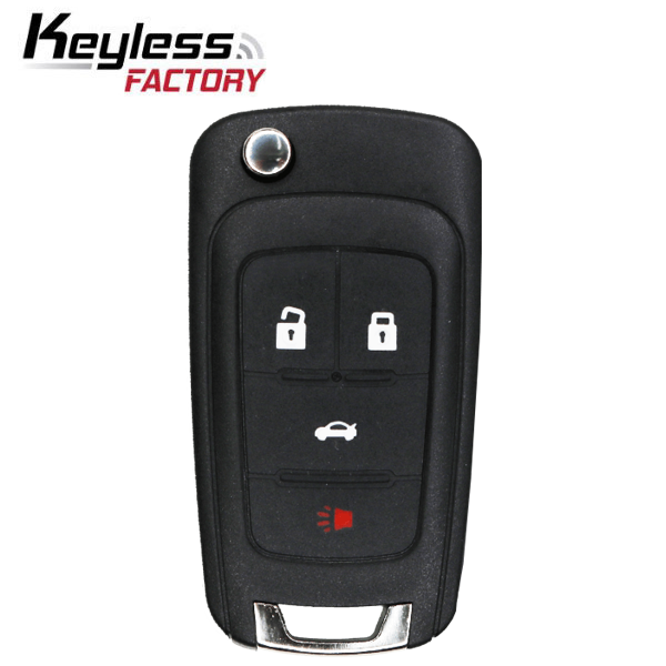 M2 2010-2019 GM / 4-Button Flip Key / OHT01060512 (46 Chip) (RK-GM-FP4)